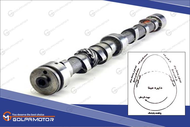 میل سوپاپ پراید زیمنس اورسایز Golpamotor (دارای گارانتی یکساله تعویض قطعه)